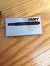 LAMY凌美墨水芯 非碳素一次性墨囊 钢笔用便携式墨胆 德国原装官方 黑色T10-BK5支装 实拍图
