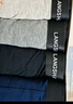浪莎男士内裤男纯棉10A抗菌平角裤透气中腰男式四角裤男生裤头4条装 实拍图