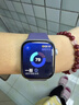 Apple/苹果 Watch S11 智能手表GPS+蜂窝款42毫米银色铝金属表壳雾紫色运动型表带S/M MF9G4CH/B 实拍图