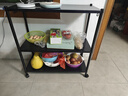 UOEN厨房多功能置物架家用落地多层储物微波炉收纳放锅用具架子 实拍图