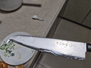 十八子作三德刀家用刀具菜刀水果刀切西瓜刀 锐意多用刀 H332-CL 实拍图