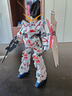 万代（BANDAI）HGUC 1/144 RX-0独角兽高达 毁灭模式 高达拼装模型玩具 实拍图