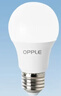 欧普照明（OPPLE）LED球泡E27螺口灯泡【12w-白光6500K】1只装 大功率光源超亮高显色球泡 实拍图