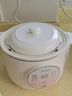 美的（Midea）电炖锅1-2人电炖盅隔水炖锅家用燕窝炖盅陶瓷炖汤盅电炖锅婴儿辅食小炖锅煲汤电炖锅电砂锅煲汤锅 1L 【1L=3碗 防烫把手】DZE1066 实拍图