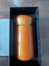 希诺保温杯女士高颜值不锈钢水杯家用便携茶杯子XN-9619桔色 330mL 实拍图