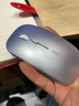 英菲克（INPHIC）M1无线鼠标可充电办公蓝牙三模电量显示静音便携适用于惠普华硕苹果IPAD笔记本电脑无限轻音 【无线-2.4G充电版-轻音按键】太空银 实拍图
