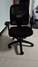 得力（deli）4900SP人体工学靠背电脑椅 舒适后仰办公椅 可升降舒棉坐垫 黑 实拍图