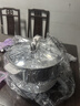 九阳（Joyoung）0涂层秒涮电火锅火锅专用锅电锅家用4-8人不粘分体式可拆洗多功能电蒸锅不锈钢电煮锅6L火锅锅GN64 实拍图