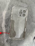 闪魔【自带拍摄按键】适用苹果16ProMax手机壳 iPhone16ProMax气囊防摔保护套镜头全包透明抗黄软壳 实拍图