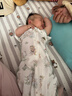 威尔贝鲁（WELLBER）新生婴儿防惊跳睡袋投降式宝宝包裹式包巾四季通用0-6个月独角兽L 实拍图
