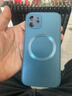 奶小鸭 【AG磨砂】适用苹果12手机壳 iphone12保护套magsafe磁吸充电超薄磨砂全包防摔男女款 宝石蓝 实拍图