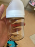 贝亲（Pigeon）新生儿 防胀气宽口径PPSU奶瓶160ml SS号奶嘴 0个月+AA261  实拍图