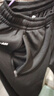 卡尔美（KELME）加绒保暖长裤男秋冬足球收腿训练裤加厚运动裤 黑色 M 170 实拍图