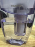 康佳（KONKA）净水壶 过滤净水器 家用滤水壶 厨房自来水过滤器  便携净水杯 KLSH-2501B-E （1壶4芯套装） 实拍图