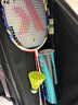 川崎（KAWASAKI）羽毛球拍轻量化碳素中杆对拍KD-1蓝红（已穿线+6球+手胶+拍包） 实拍图