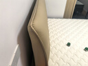 顾家家居（KUKA）京东独家家具卧室百搭耐磨简约奶油风头层黄牛皮双人大床DS8116B 8116奢华版新芽米1.5m 实拍图