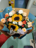 艾斯维娜鲜花速递向日葵混搭花束生日礼物全国同城配送 向日葵香槟韩式花束 实拍图