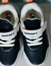 SNOOPY史努比童鞋儿童运动鞋冬季男女童保暖二棉轻便小白鞋2867黑色36 实拍图