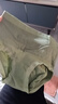 高腰无痕舒适收腹裤蚕丝底裆轻塑裤塑身提臀内裤女 绿色 XL 【推荐120-140斤】 实拍图
