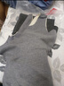 猫人2件装保暖背心男士内衣含羊绒蚕丝发热无痕秋冬加绒防寒马甲坎肩 实拍图