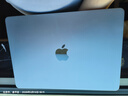 Apple/苹果【70W快充】AI笔记本/MacBookAir13英寸M4(10+10核)16G512G天蓝色Z1H80002E 实拍图