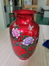 景韵雅成景德镇陶瓷花瓶陶瓷新中式装饰品摆件工艺品客厅柜办公室乔迁之喜 红冬瓜 实拍图