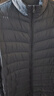 鸭鸭（YAYA）黄晓明同款轻薄羽绒服男短款秋冬新款男士立领保暖防寒轻便外套KX 雾霾蓝 L 175 实拍图
