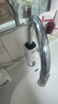 奥克斯（AUX）电热水龙头热水器加热水龙头快速热水变频恒温厨房下进水 【大屏数显】雪山白+漏保插头+万向喷头 实拍图
