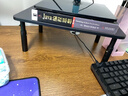 NVV显示器增高架 笔记本支架台式电脑显示器托架 桌面收纳架子 办公桌面键盘收纳架底座置物架NP-14 实拍图
