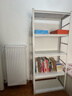 唐辑 书架书柜家用落地置物货架学生钢制收纳储物架子白五层70*30*160 实拍图