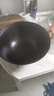 夏老大双耳铸铁炒锅生铁锅传统古法炖锅无涂层不易粘锅圆底炒菜锅38cm 实拍图