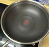 苏泊尔（SUPOR）炒锅 99.9%抗菌不锈钢炒菜锅32cm蜂窝平底煎炒锅电磁炉燃气灶通用 实拍图