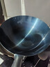 荣事达（Royalstar）章丘手工锻打铁锅圆底老式炒锅无涂层不粘炒菜锅燃气灶无盖34cm 实拍图