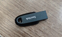闪迪（SanDisk）128GB USB3.2 U盘 CZ550黑色 读速100MB/s 安全加密 数据恢复 学习办公电脑车载 高速大容量优盘 实拍图