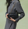 CHARLES&KEITH26春新品菱格链条口袋包腋下包机车包情人节礼物CK2-80671832 Black黑色 S 实拍图