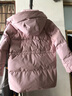 波司登25年羽绒服女士冬季90绒加厚脱卸帽修身中长款休闲百搭外套 实拍图
