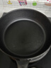 九铸24cm深煎锅铸铁锅平底锅生铁无涂层不粘锅燃气灶电磁炉家用煎炒锅 实拍图