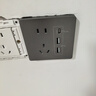 正泰开关插座6C五孔插座带USB+Type-C接口30w快充灰色NEW6-C13295 实拍图