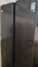 华凌美的出品608L对开门双开门冰箱一级能效双变频节能净味大容量风冷无霜京东自营HR-640WKP国家补贴 实拍图