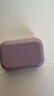 JAJALIN 隐形眼镜盒子便携男女简约眼镜收纳盒 磨砂紫 实拍图