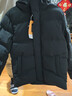网易严选新品90鲜绒轻商务面包服连帽羽绒服男通勤-20℃抗寒无氟防水防污 A款25秋冬-连帽-砾石灰 M （170/92A） 实拍图