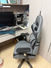 南皇电竞椅游戏椅子电脑椅人体工学椅可躺久坐舒服力学椅宿舍休闲办公 5代按摩款-6D扶手-纳帕影灰-4级气杆-155° 155-180度(含) 可旋转可升降扶手 -尼龙脚 实拍图