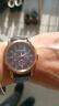 【网红爆款】商务腕表石英运动表休闲皮带男女手表 合金黑色【升级】 实拍图