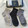 梦特娇袜子男士秋冬季100%纯棉7A抗菌防臭艾草精油袜休闲透气运动中筒袜 实拍图
