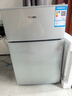 HYUNDAI（韩国现代）小冰箱迷你小型家用冷藏冷冻宿舍出租房办公室双开门二门电冰箱节能省电 58L银【日销过百+租房必备】 实拍图