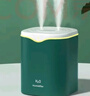 加湿器家用空气加湿器净化器香薰机空调房加湿器usb静音卧室孕妇婴儿喷雾宿舍学生女生礼物 旗舰款-暗夜绿【双喷+静音大容量+细腻喷雾】-2.2L 实拍图