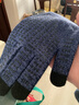 匹克匹克冬季保暖手套防寒针织毛线手套户外骑行电动车防滑可触屏藏青 实拍图