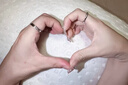 MZMZ铂金情侣戒指pt950白金结求婚素圈对戒情人节520礼物送女友老婆 本地仓当/次日达-轻奢冰川活口情侣戒指【爆】 实拍图