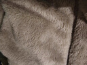 优衣库女装男装长绒摇粒绒拉链茄克/长袖外套夹克479611 30 浅米色 L 实拍图