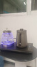 开品全自动上水电热水壶茶台烧水壶嵌入式恒温保温烧水煮茶一体机底部双上水茶具 1L 灰色尺寸20X37CM 蒸茶款式 桶装水款 实拍图